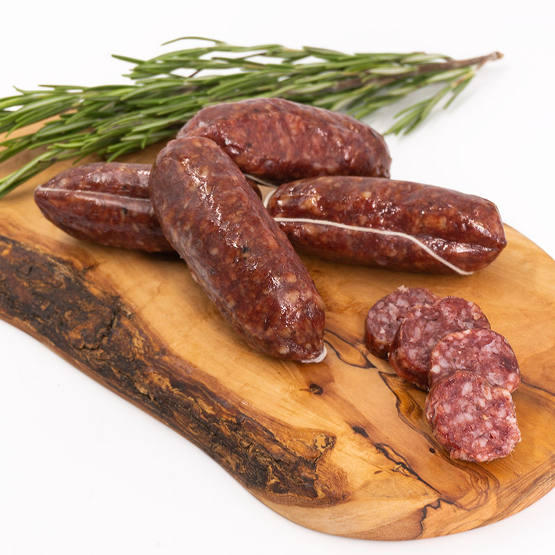 Halbgetrocknete Salsiccia mit Schwarzem Trüffel