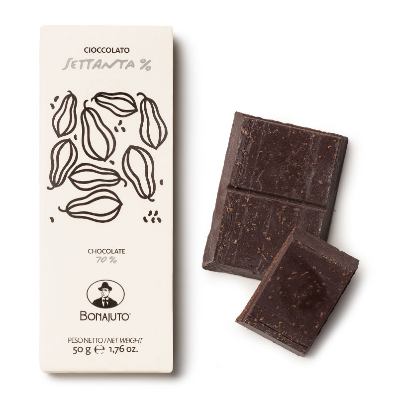 Bonajuto-Schokolade pur (70%)