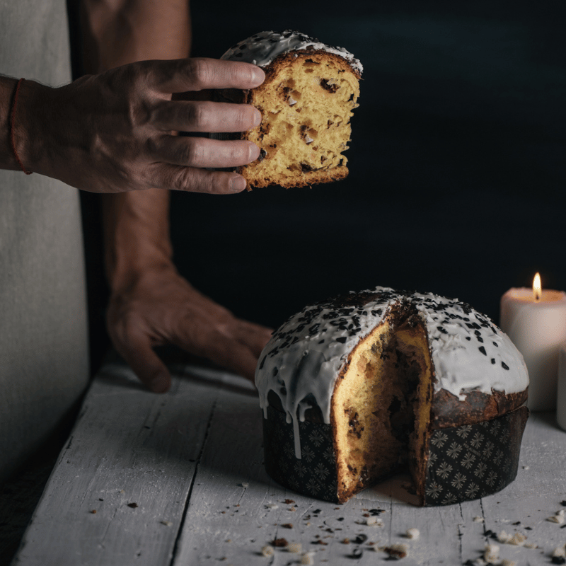 Panettone mit dreierlei Schokolade 500g