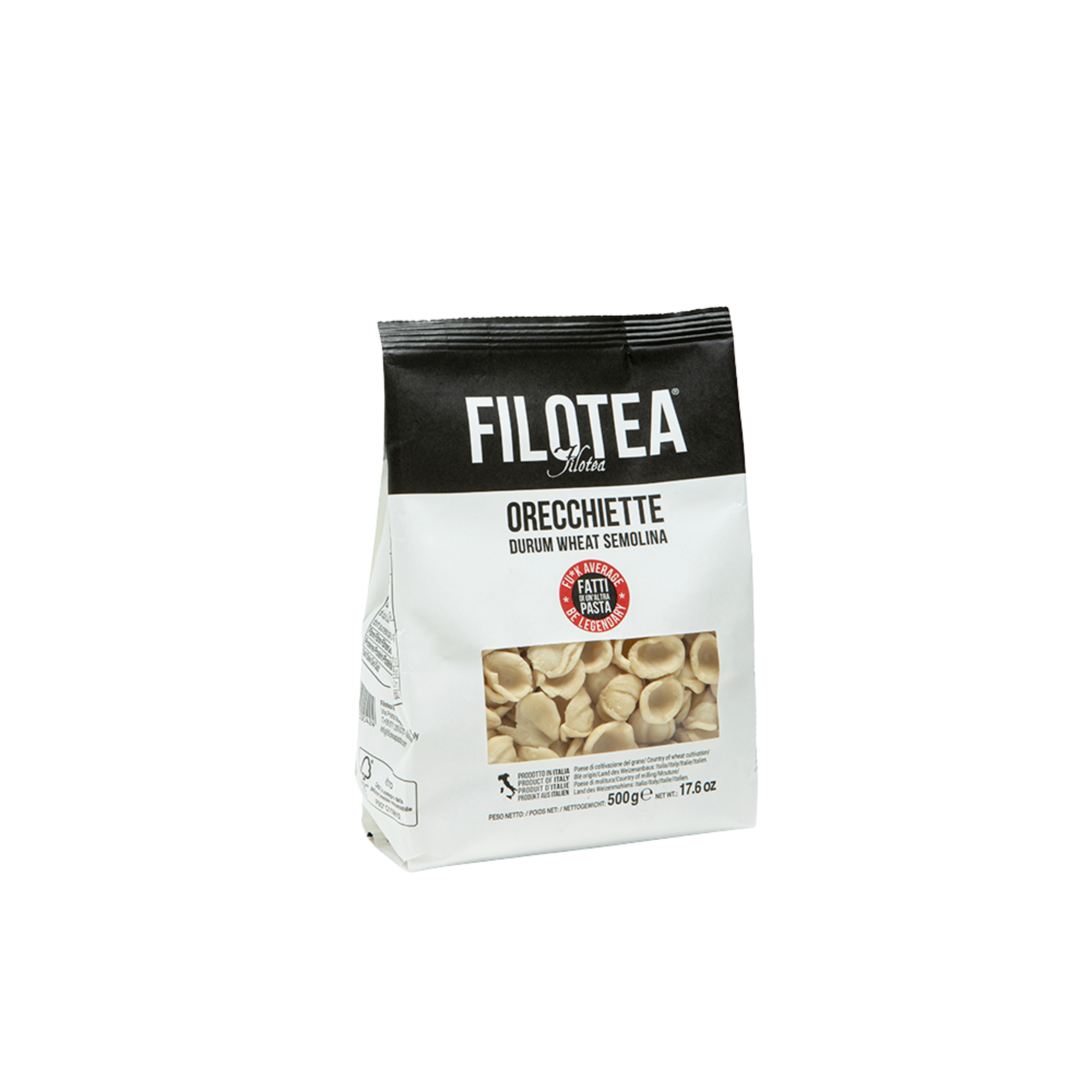 Orecchiette Pasta Filotea 500 g – traditionell für Brokkoli und Salsiccia