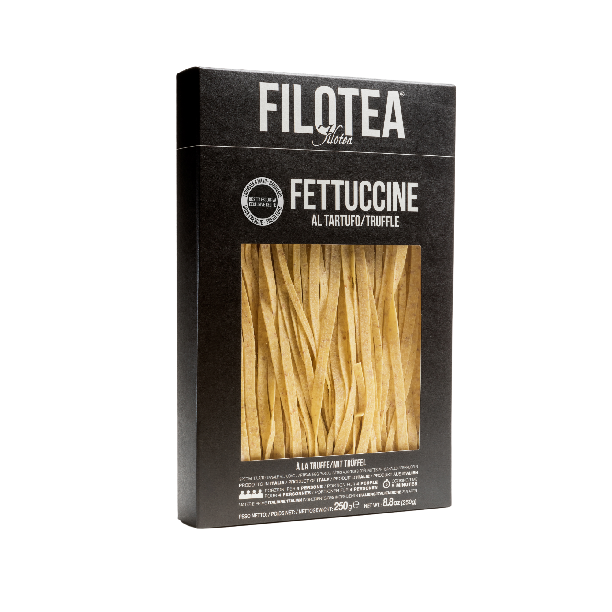 Fettuccine al Tartufo (mit schwarzem Trüffel)