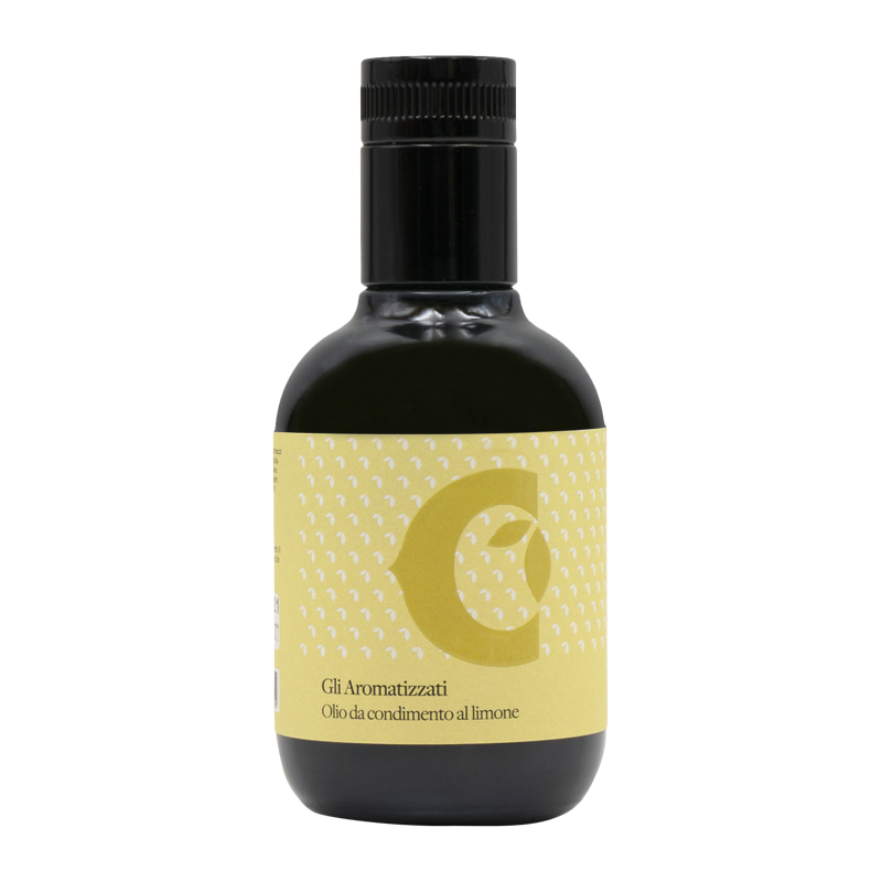Olivenöl Extra Vergine, aromatisiert mit Zitronen