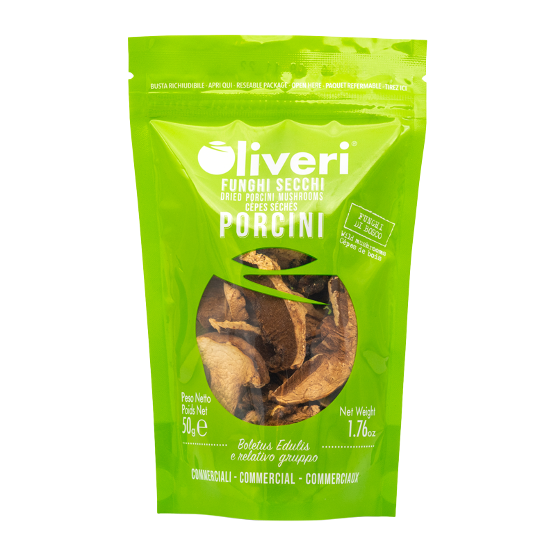 Getrocknete Steinpilze aus Italien Oliveri 50 g  für Risotto und Pasta