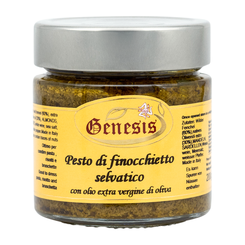 Wildfenchelpesto "Pesto di Finocchietto selvatico"  Wildfenchelpesto "Pesto di Finocchietto selvatico"
