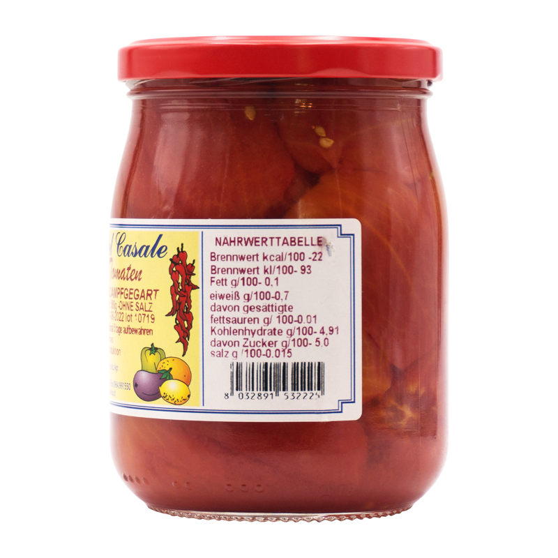 Geschälte Tomaten - "Pelati"