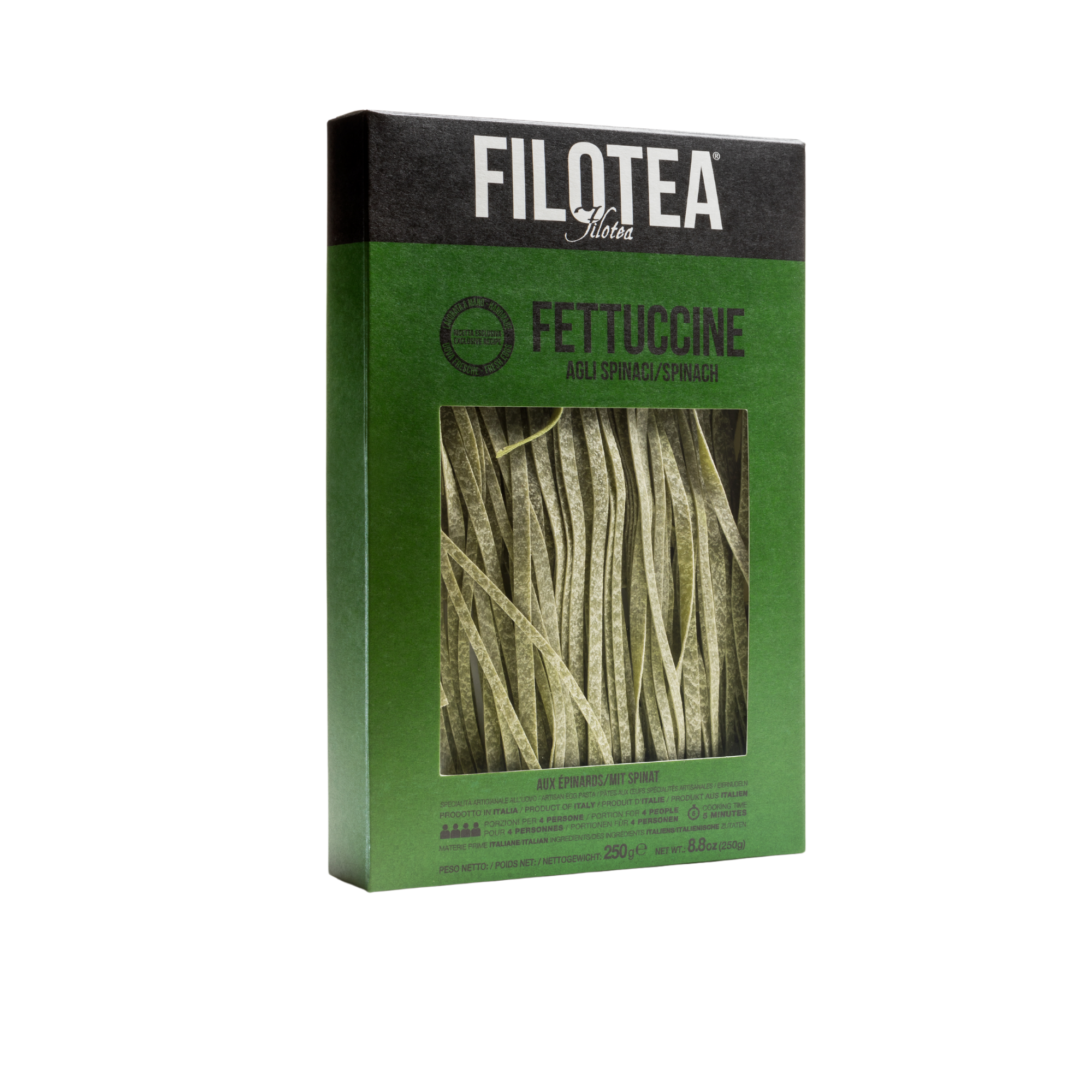 Fettuccine agli Spinaci (mit Spinat)