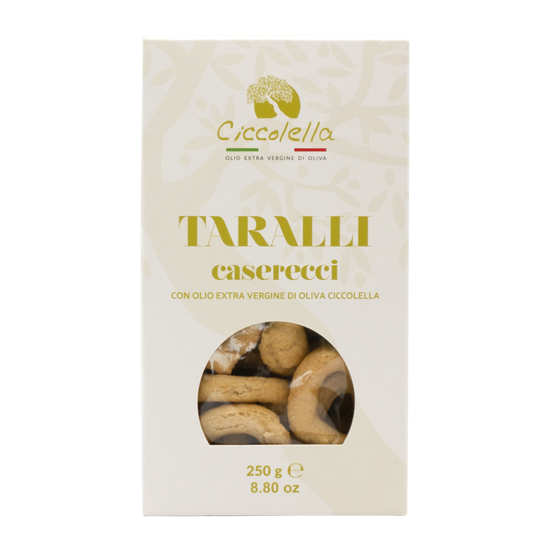 Taralli mit Natives Olivenöl extra