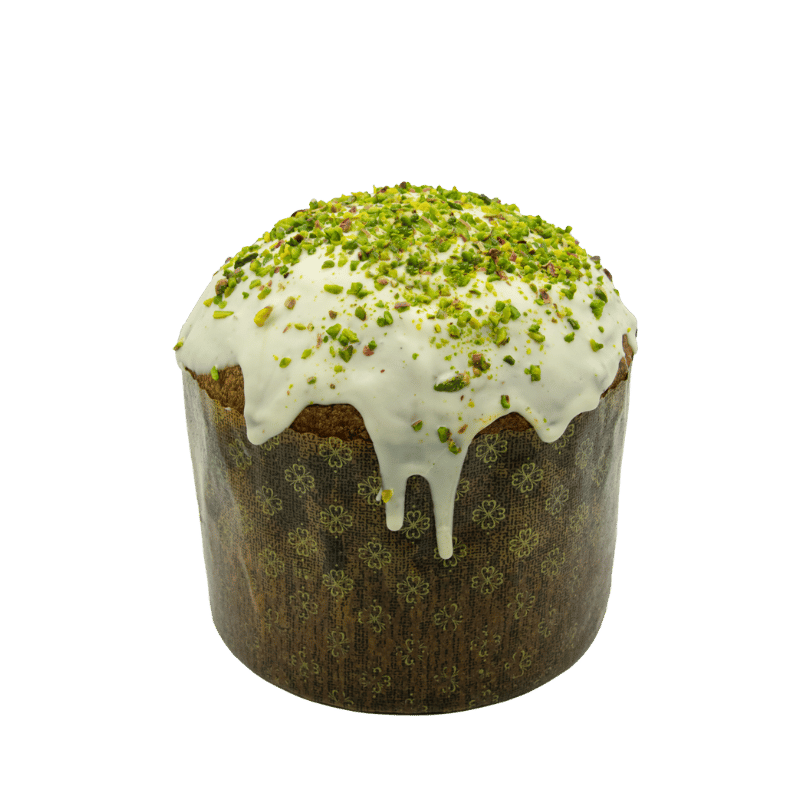 Panettone mit Pistazien und weißer Schokolade 500g