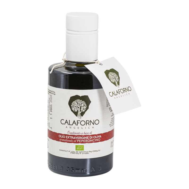 Olivenöl Extra Vergine, aromatisiert mit Chili