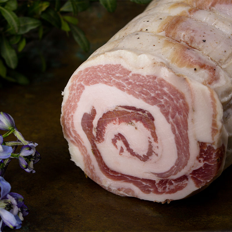 Pancetta arrotolata tradizionale 250g  Pancetta arrotolata tradizionale 250g