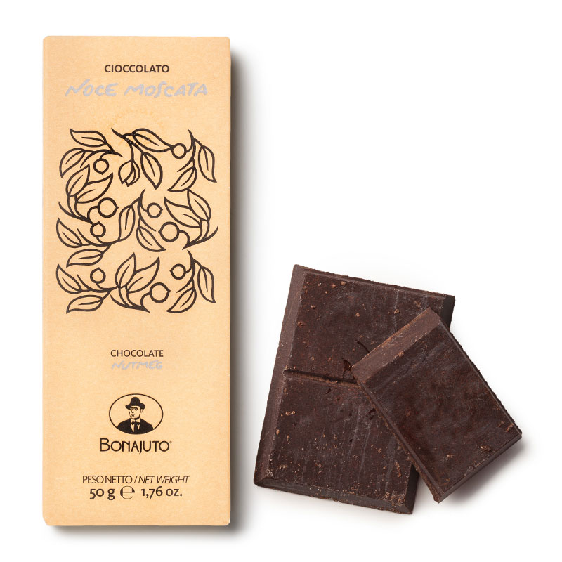 Schokolade mit Muskatnuss