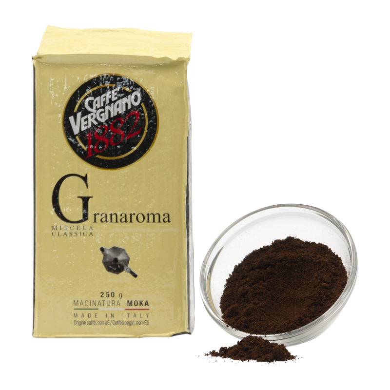 Gran Aroma gemalen 250g Etui - Vergnano