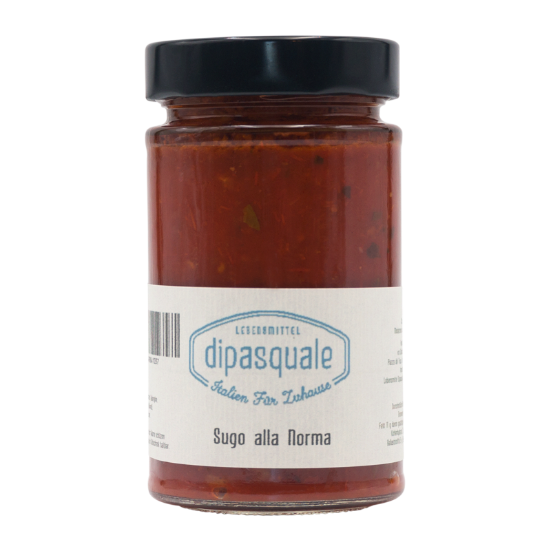 "Sugo alla Norma " - Tomatensauce mit Auberginen "Sugo alla Norma " - Tomatensauce mit Auberginen