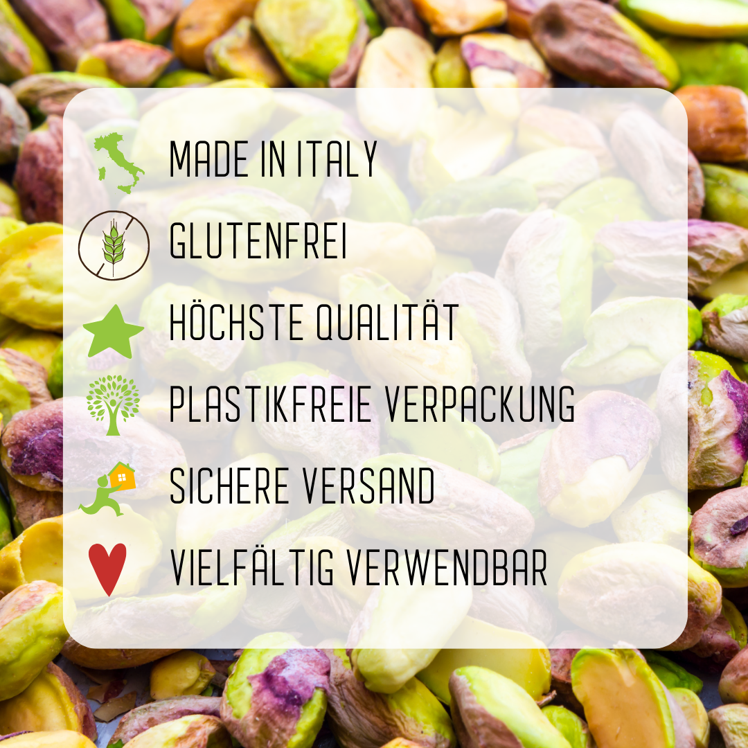 Pistaziencreme 190g - Süßer Brotaufstrich - Crema al pistacchio 