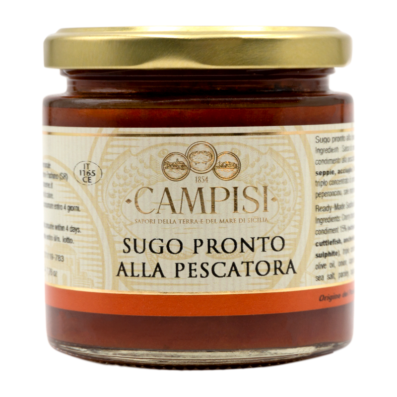 "Sugo alla Pescatora" - Sauce mit Meeresfrüchten