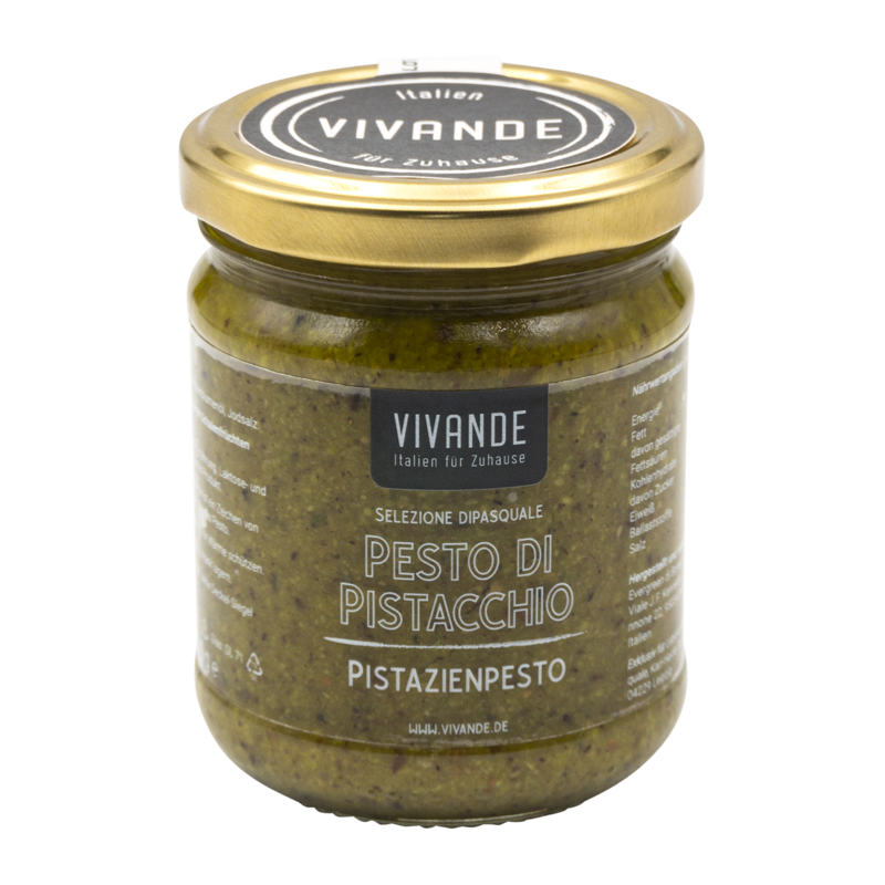 Pistazienpesto aus Sizilien Vivande 90g