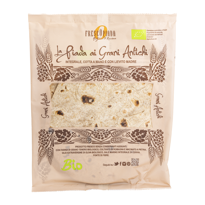 Vegetarische Piadina mit Urweizen (Bio) Vegetarische Piadina mit Urweizen (Bio)