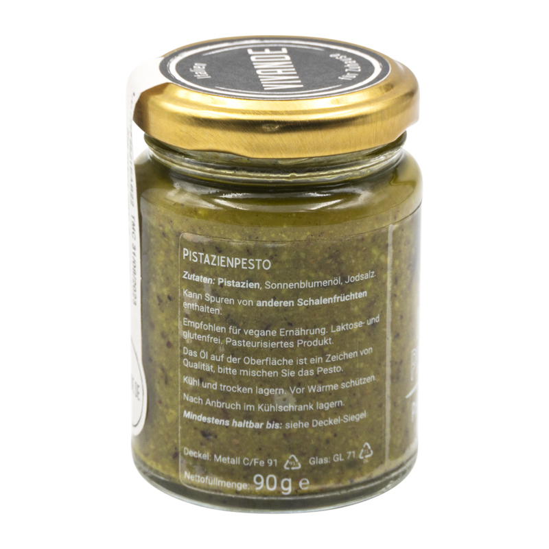 Pistazienpesto Vivande 190 g   für Pasta, Burrata und Bruschetta