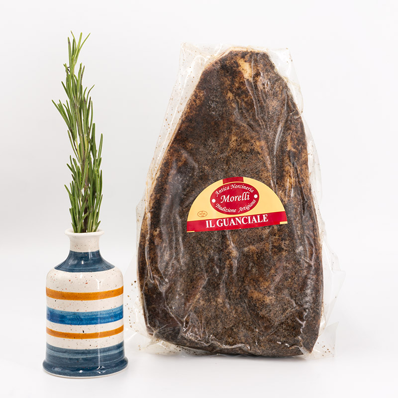 Guanciale 250g - Italienischer Speck geeignet für original Spaghetti Carbonara Guanciale 250g - Italienischer Speck geeignet für original Spaghetti Carbonara