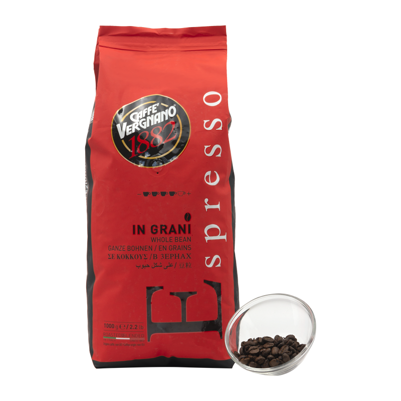 Espresso Casa 1Kg Ganze Bohnen - Vergnano