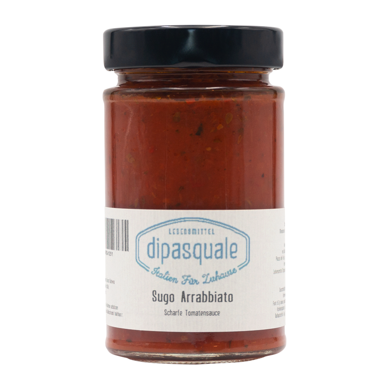 "Sugo all´arrabbiata" - Tomatensauce mit Chili "Sugo all´arrabbiata" - Tomatensauce mit Chili